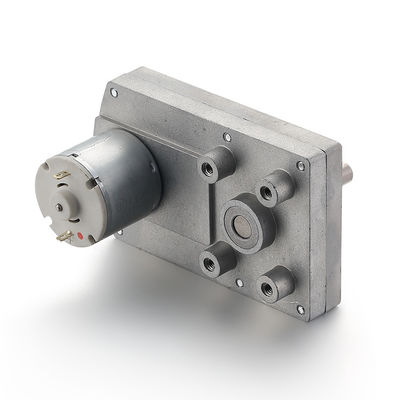 Motor de corriente continua de alimentación directa de 24 V de 32 mm con carcasa plateada y bajo nivel de ruido de 75 dB