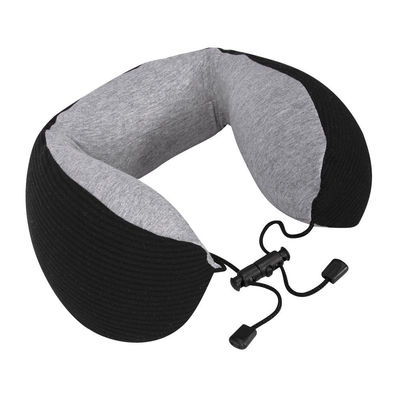 Masaje relajante en forma de U Memoria espuma almohada de cuello de viaje con capacidad de batería de 2000mAh
