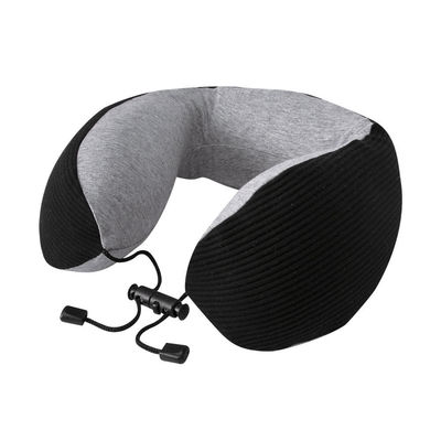 Masaje relajante en forma de U Memoria espuma almohada de cuello de viaje con capacidad de batería de 2000mAh