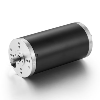 Diámetro 63 mm Magnético permanente de alto par de corte y motor de corriente continua 1 kg