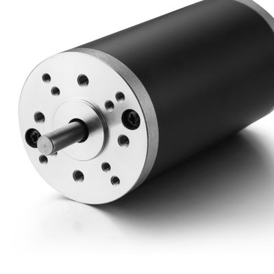 Diámetro 63 mm Magnético permanente de alto par de corte y motor de corriente continua 1 kg