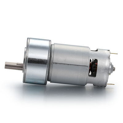 Motor de cepillado de corriente continua de 12 V de gran par 75 dB 42 mm con eficiencia y dirección de rotación IE 1
