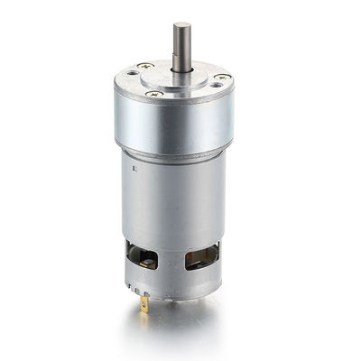 Motor de cepillado de corriente continua de 12 V de gran par 75 dB 42 mm con eficiencia y dirección de rotación IE 1