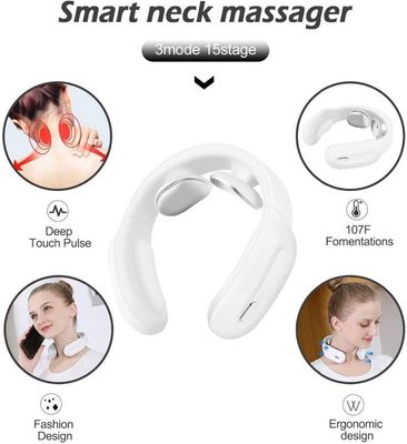 Masajeador eléctrico de cuello de 24W para atención médica y relajación de la columna cervical