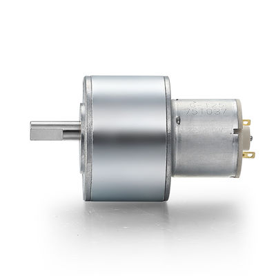 Eje tipo D Eje de alto par bajo rpm 6v 12v motores de engranaje de corriente continua con ajuste de velocidad