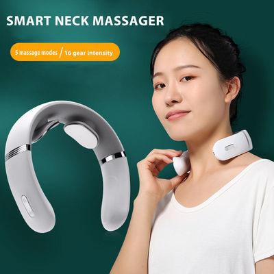 Mini masajeador eléctrico de cuello inalámbrico con control remoto inteligente y opciones de masaje personalizadas