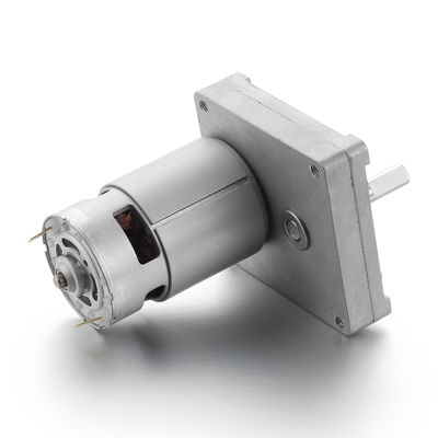 Plata 42 mm de torque alto motor de engranaje de carga cuadrada 12V 24V 21.1W motor de engranaje de corriente continua cepillado