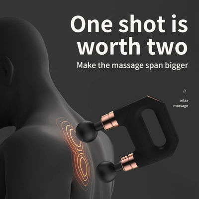 Función de control de tiempo Masajista eléctrico de doble cabeza para recuperación y relajación muscular