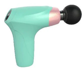Arma de masaje de mini percusión para la terapia y recuperación de tejidos profundos fasciales calientes