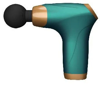 Arma de masaje de mini percusión para la terapia y recuperación de tejidos profundos fasciales calientes