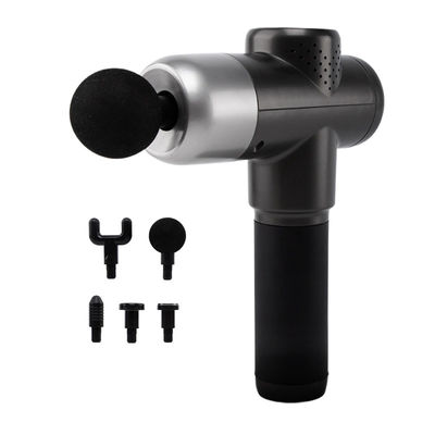 Arma de masaje de percusión portátil de pantalla LCD a color para masaje de tejidos profundos