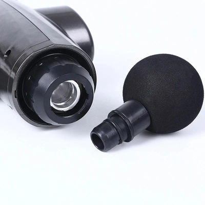 Velocidad ajustable inalámbrico clásico negro cuerpo relajar masajeador muscular con ABS de aluminio
