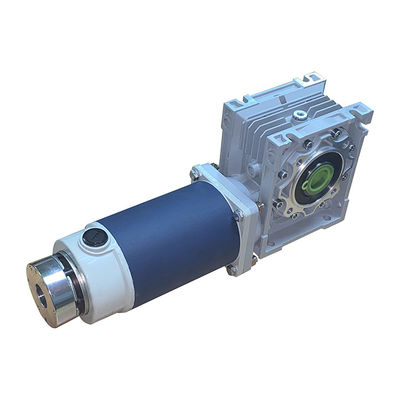 80mm 250W/300W Torque alto Worm Gear Motor eléctrico de corriente continua 12V 24V para la máquina de ángulo recto