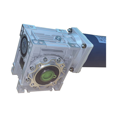 80mm 250W/300W Torque alto Worm Gear Motor eléctrico de corriente continua 12V 24V para la máquina de ángulo recto