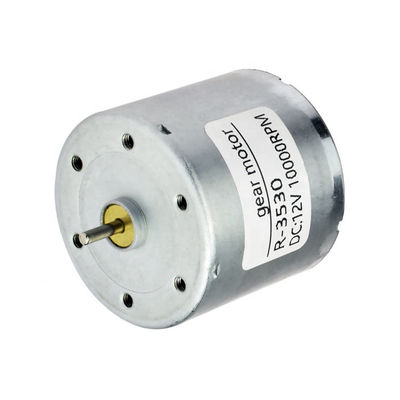 Motor de engranajes de corriente continua de metal puro de 24 V para cinta de correr Característica impermeable Rango de velocidad 12-1600 r/min