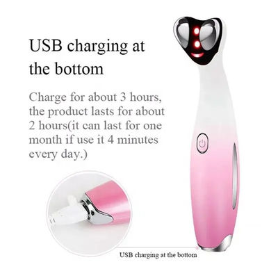 Masajeador de ojos de RF con compresión térmica para mujeres Capacidad de batería 900mAh Masaje eléctrico