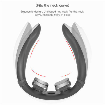 Etiqueta personalizada Masajeador de cuello inalámbrico inteligente para aliviar y aliviar el dolor cervical