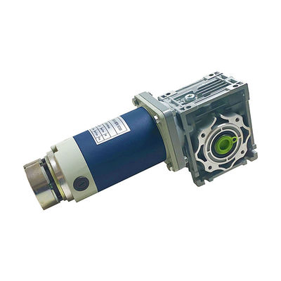 Motor de corriente continua de 90 mm con engranaje de gusano 250W 12V 24V D Tipo de eje 50rpm YLP 80BL-154-3