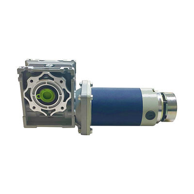Motor de corriente continua de 90 mm con engranaje de gusano 250W 12V 24V D Tipo de eje 50rpm YLP 80BL-154-3