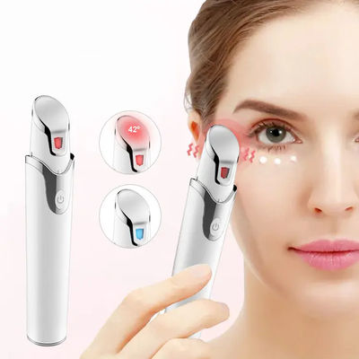 Varita de masaje facial para ojos con compresión térmica Herramienta recargable de cuidado de la piel 3 en 1