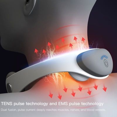 Masajeador inteligente para el cuello con y potente Mini EMS eléctrico inalámbrico YLP-2101