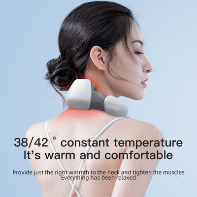 Protector de cuello EMS TENS Masajeador de pulso de microcorriente para alivio de la columna cervical