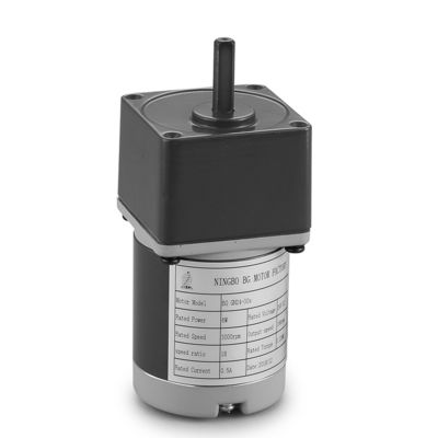Velocidad ajustable 60mm 24v 5w Motor de corriente continua cepillado fácil de operar YLP 80BL-154-3