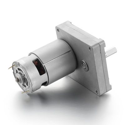 Motor de engranajes de 42 mm 12V 24V Motor de engranajes de espolón cuadrado Motor de corriente continua cepillado con par alto