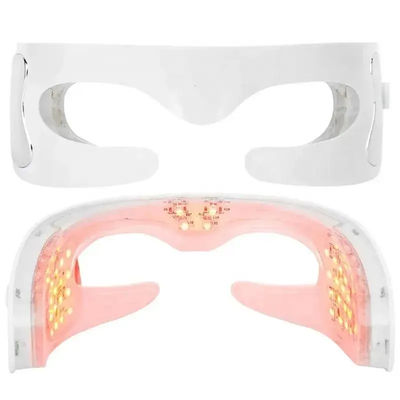 Máquina de cuidado de la piel facial con luz roja de LED máscara de terapia masajeador de ojos para dispositivo inteligente inalámbrico