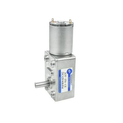 Material de engranaje de alto par de autobloqueo de metal puro Reducción del engranaje de gusano Motor eléctrico de corriente continua