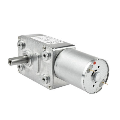 Material de engranaje de alto par de autobloqueo de metal puro Reducción del engranaje de gusano Motor eléctrico de corriente continua