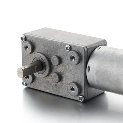 Motor de caminadora de corriente continua 28 mm 3.79w Torque alto 12v 24v engranaje de gusano cepillado motor eléctrico de corriente continua