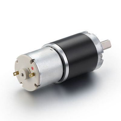 Alto par de 0.03-2.N.m 36mm motor de cinta de correr de corriente continua con bajo ruido y color negro 12V 24V