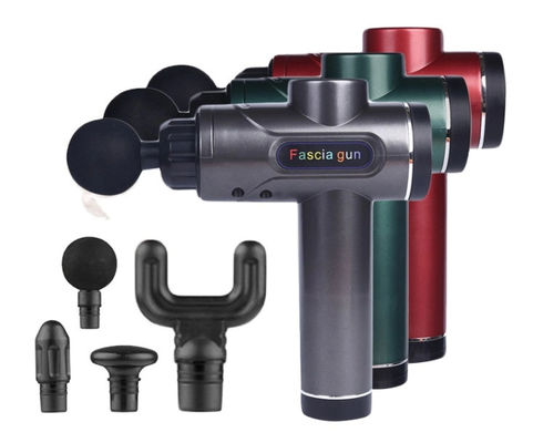 Revolutiva pistola de masaje eléctrico para vibración de tejidos profundos y relajación muscular