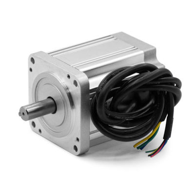 Motor de caminadora de corriente continua sin escobillas de plata de 48V 220W para gimnasio YLP 80BL-154-3