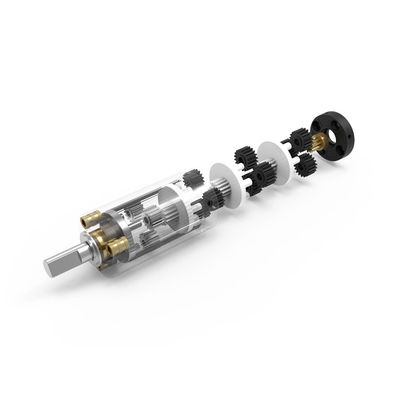 3000 rpm 24 Volt 20W Torque 0.2N.m DC 6V motor pequeño con engranajes para máquina ATM dentro de 1