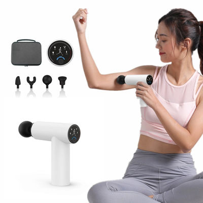 Mini pistola de masaje portátil para masajeador corporal de mano inteligente Ruido 30dB temporizador automático 15min