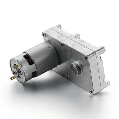 Motor de engranaje de 12 V de corriente continua universal de alto par bajo RPM Modelo IP 44 Diseño de engranaje de empuje de protección