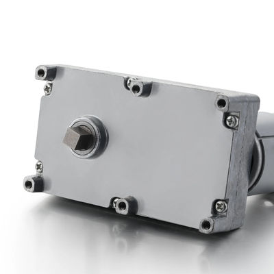 Motor de engranaje de 12 V de corriente continua universal de alto par bajo RPM Modelo IP 44 Diseño de engranaje de empuje de protección