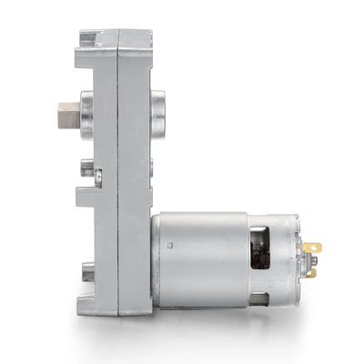 Motor de engranaje de 12 V de corriente continua universal de alto par bajo RPM Modelo IP 44 Diseño de engranaje de empuje de protección