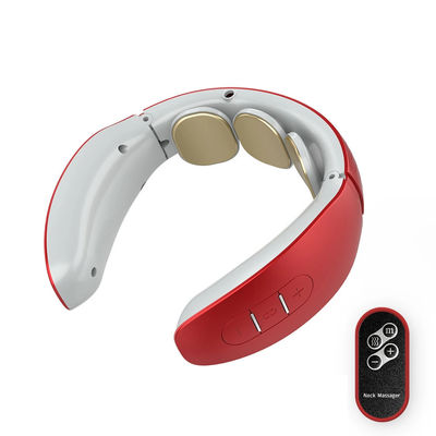 Masajeador de cuello de pulso electromagnético personalizado alivia el dolor muscular cervical con calor