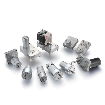 Motor de engranaje de 12 V de corriente continua universal de alto par bajo RPM Modelo IP 44 Diseño de engranaje de empuje de protección