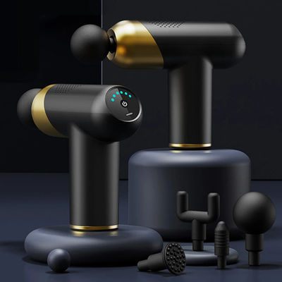 Dispositivo de masaje corporal para percussión de tejidos profundos y función de control de tiempo para aliviar el dolor