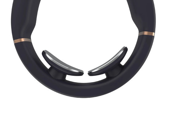 Corriente de carga 2000mA Masajeador de cuello inteligente con calefacción y terapia de pulso