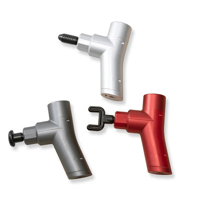 Vibración de tejidos profundos cuerpo de la fascia amplificador pistola de masaje portátil con cuerpo de aluminio ABS