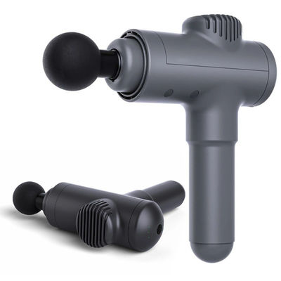 Conveniente pistola de masaje de vibración de 4 cabezas para relajación muscular y rendimiento deportivo