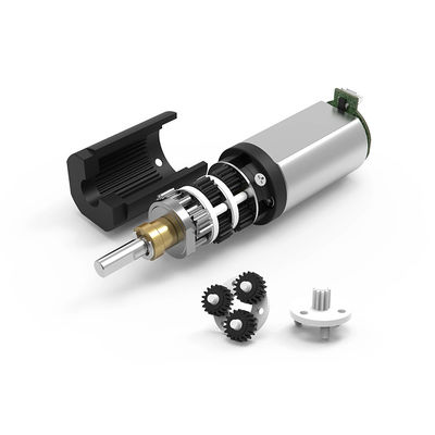 Coches eléctricos 12V24V Bajo ruido Alto par DC Motor de reducción planetaria con codificador