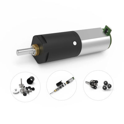 Coches eléctricos 12V24V Bajo ruido Alto par DC Motor de reducción planetaria con codificador