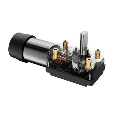 Motor eléctrico de corriente continua 1KG Herramientas de jardín con carcasa de plástico de 12V Motor BLDC de engranaje de gusano de corriente continua