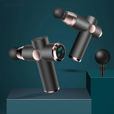 16.8V/24V Mini pistola de masaje fascial para relajación del cuerpo inalámbrico y velocidad ajustable